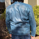 BOL Men's Waxed Sheep Prime Leather Jacket 