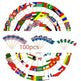 100 Countries Decorative Paper Toothpick Dessert steak Cake flag 🚩 - EX-STOCK CANADA