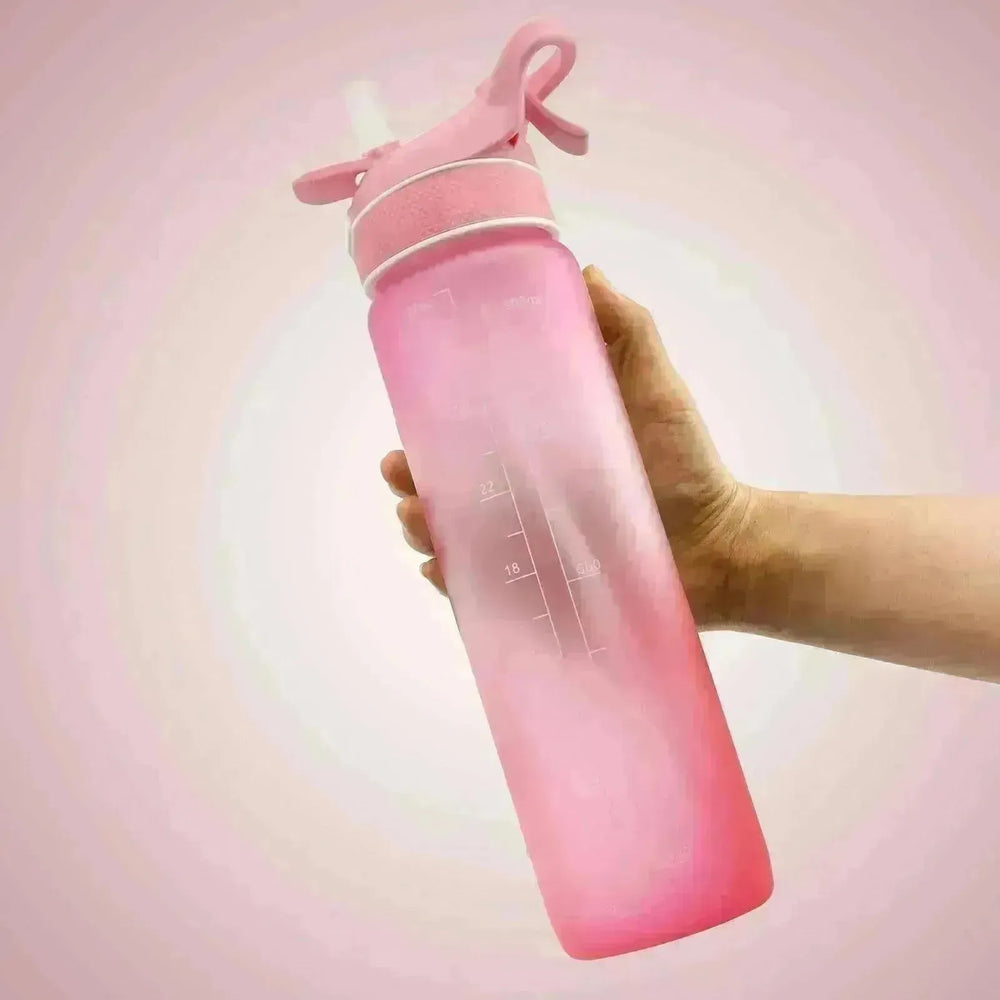 1000ML Plastic Spray Water Bottle perfect for sports & outdoor activities - EX-STOCK CANADA