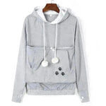 Amantes de los gatos unisex algodón sudaderas