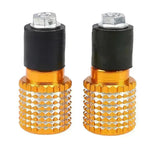 Motorcycle handlebar end cap grip cap