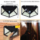 100LED solar wall LED light Outdoor, Corridor, Garden, Courtyard Lightning - EX-STOCK CANADA