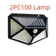 100LED solar wall LED light Outdoor, Corridor, Garden, Courtyard Lightning - EX-STOCK CANADA