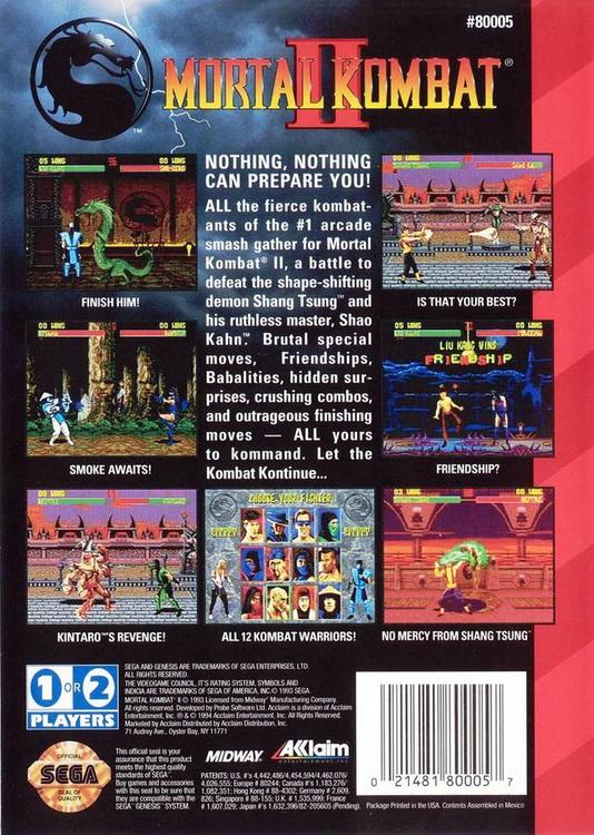 Mortal Kombat II 