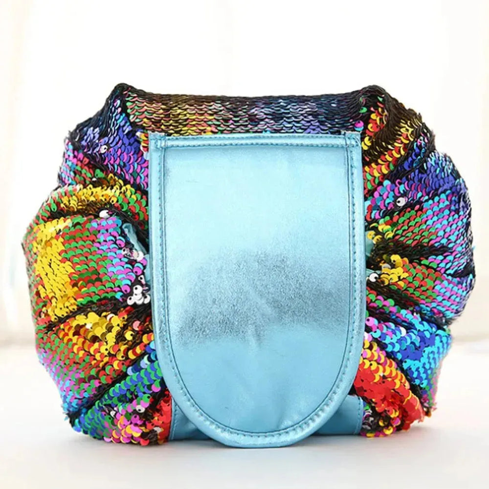Animal Printing Large Capacity Drawstring Lazy Cosmetic Storage Bag - EX-STOCK CANADA