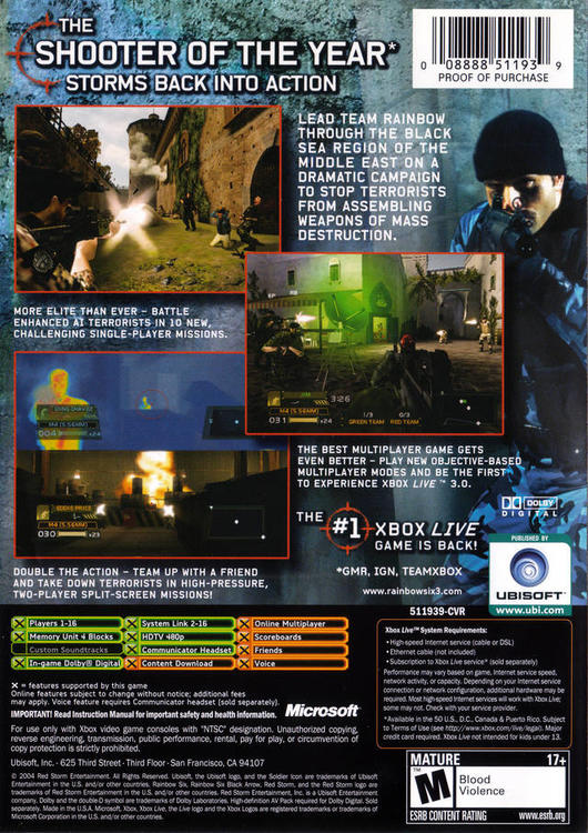 Tom Clancy's Rainbow Six 3: Black Arrow 