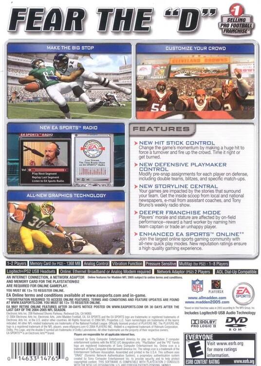 Madden NFL 2005 