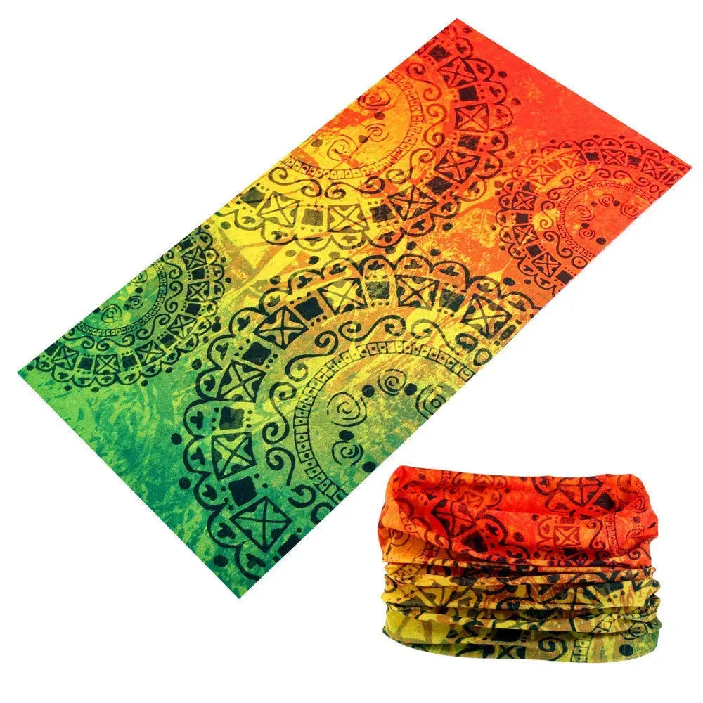 Outdoor Sun Protection Seamless Magic Riding Bandana Scarf Neck Gaiter - EX-STOCK CANADA