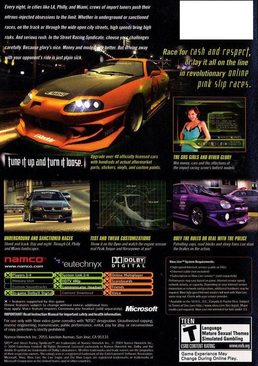 Street Racing Syndicate 