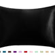 Pillowcase Satin Solid Color Simulation Silk Single Pillowcase Ice Silk Pillowcase - EX-STOCK CANADA