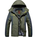 Chaqueta a prueba de viento de invierno al aire libre de asalto de asalto para hombres