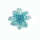 Glitter Artifical Christmas Flowers Christmas Tree Decorations For Home Fake Flowers Xmas Ornaments New Year Decor - EX-STOCK CANADA