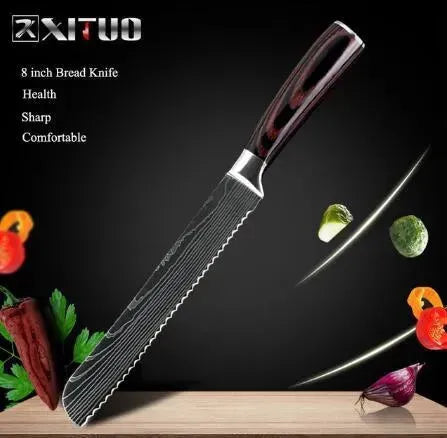Carpenter's Special Set 6-piece Set 8-piece Set Knife Chef Knife Kitchen Knife Cooking - EX-STOCK CANADA