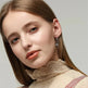 Light Luxury Long Copper Plated Zircon Dangle Earrings - EX-STOCK CANADA