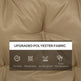 59" x 38" gewebtes Bankkissen für Gartenmöbel, Ersatz für 3-Sitzer-Schaukelstuhl, Terrassen-Sofa/Couch, KhakiEX-STOCK Canada 