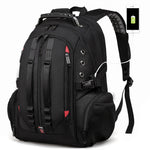 Middle School Student Schoolbag Waterproof Travel Earplugs Hole Charging Large Capacity Backpack EX-STOCK