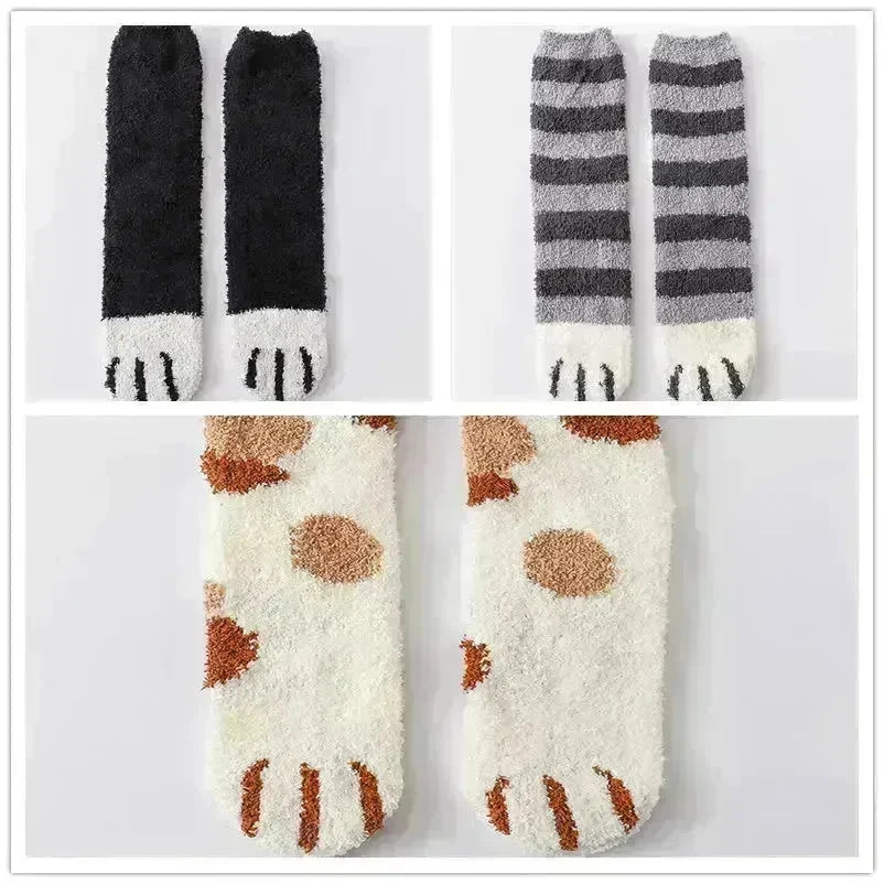 Winter House floor Fleece socks - EX-STOCK CANADA