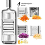 Stainless Steel Grater, Vegetable And Fruit Slicer, Peeler - EX-STOCK Canada