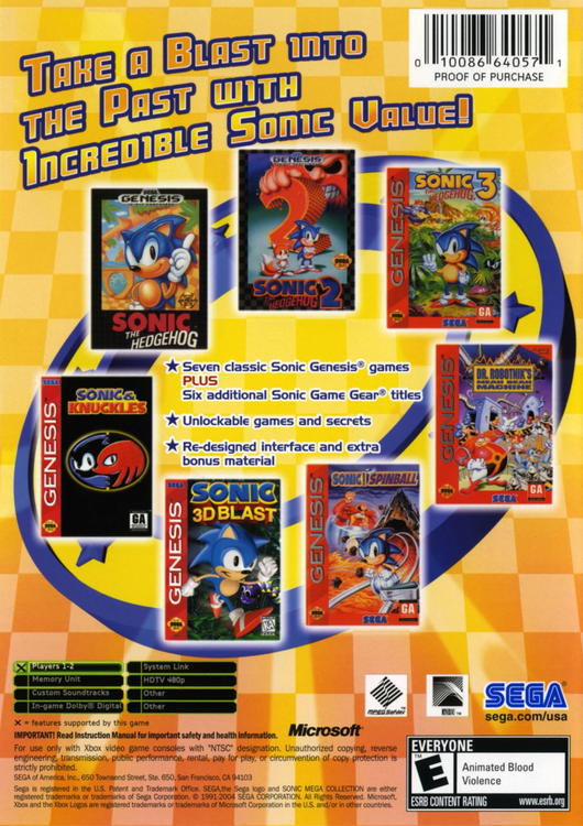 Sonic Mega Collection Plus 