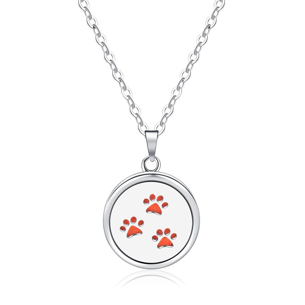 Open Round Hollow Perfume Box Necklace - EX-STOCK Canada