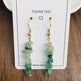 Handmade DIY Natural Crystal Stone Beaded Earrings - EX-STOCK CANADA
