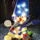 Christmas Scene Decoration With LED Lights Christmas Snowman Ornaments - EX-STOCK CANADA