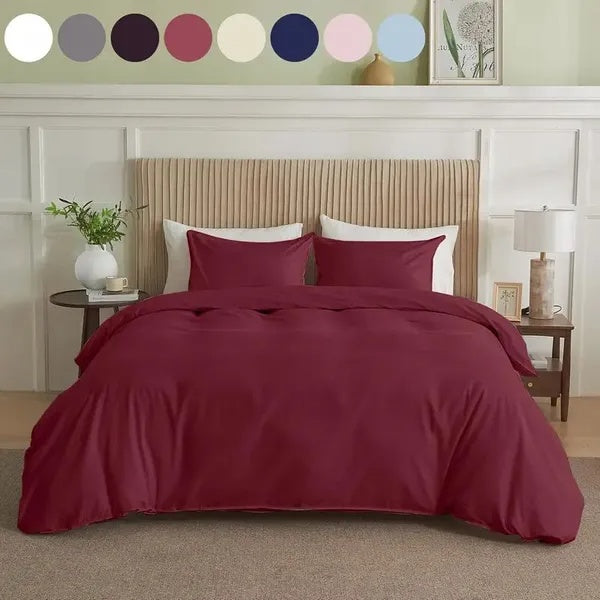 Serta Simply Clean Solid Duvet Cover King EX-STOCK Canada 