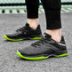 Zapatillas Deportivas Transpirables para Entrenamiento de Vóleibol – Zapatos Deportivos Unisex con Suela de Tendón Azul y Negro