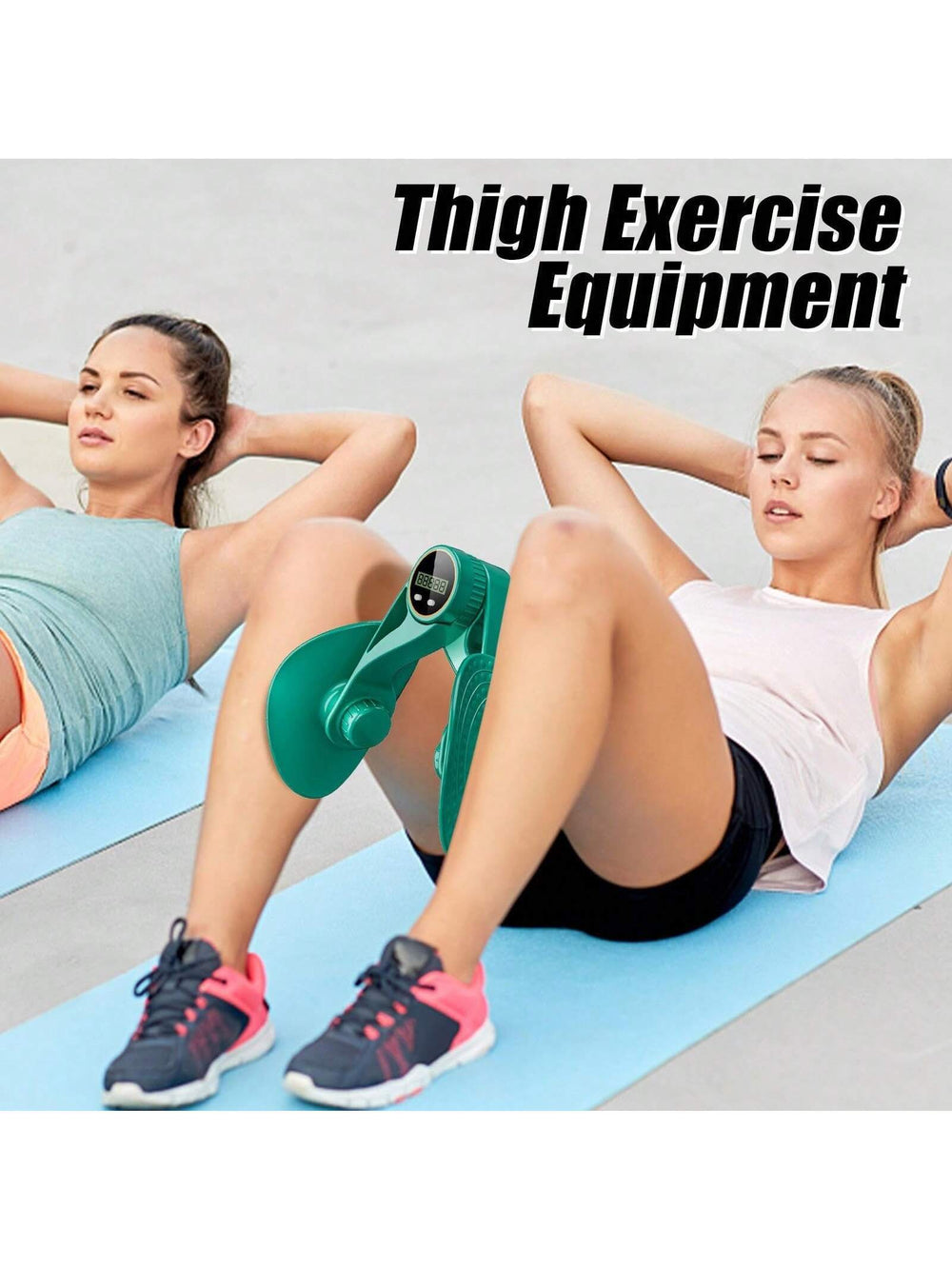 Thigh Master,Inner Thigh Exerciser,Thigh Exerciser Equipment,Pelvic Floor Exercise Devices, Kegel Exerciser For Women With Resistance Band - 3 Strength Levels And LED Counting Display EX-STOCK