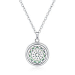 Open Round Hollow Perfume Box Necklace - EX-STOCK Canada