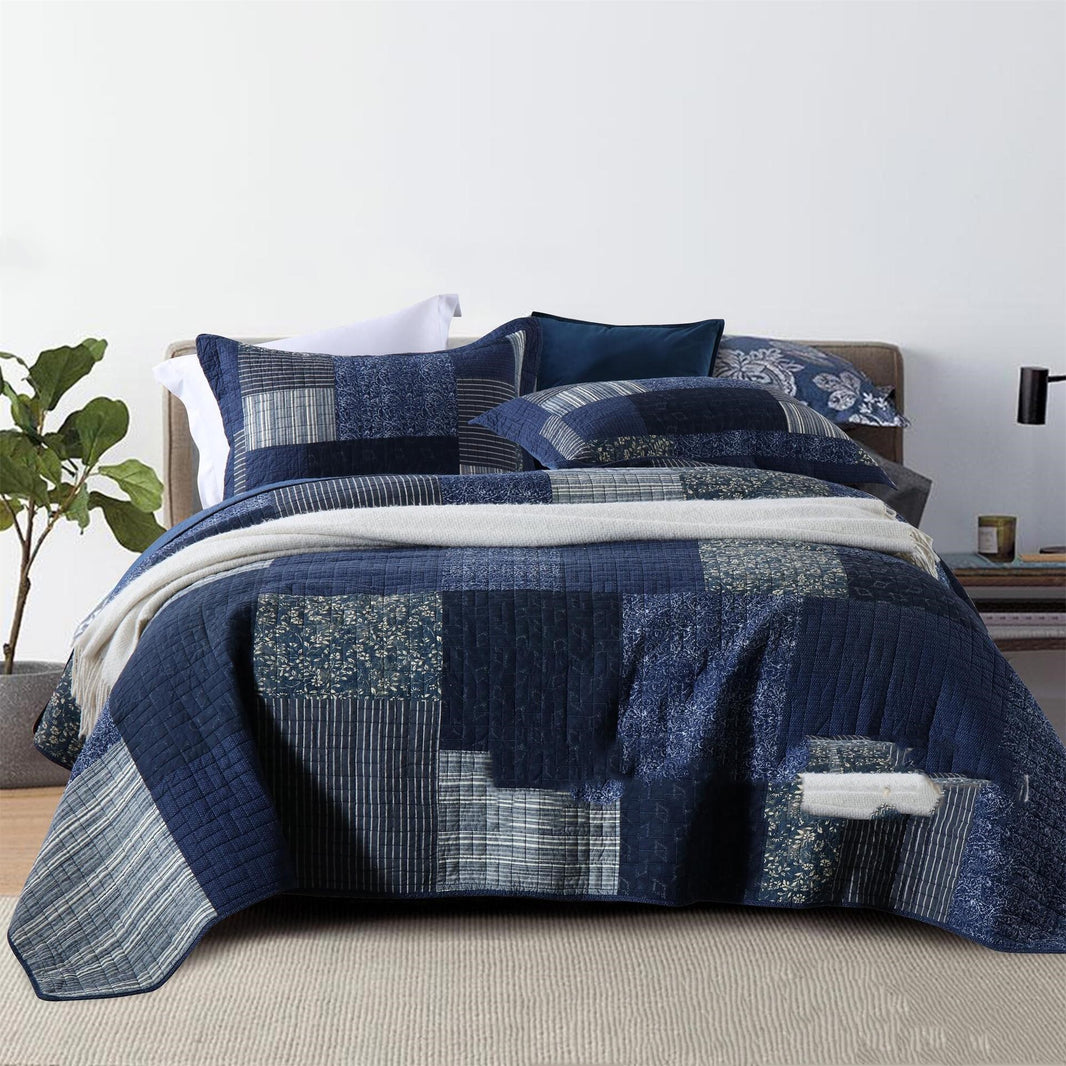 All Cotton Air-conditioning Duvet Summer Blanket Bed Sheet Three-piece Set EX-STOCK Canada 