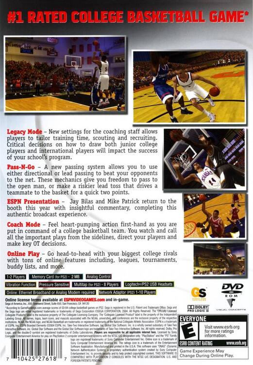 ESPN College Hoops 2K5 