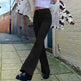Brown High Waist Stretch Bootcut Jeans Women Casual Pants - EX-STOCK CANADA