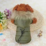 Pet Winter Jacket dog cat autumn warm coat pet hoodies faux fur jacket for pet - EX-STOCK CANADA