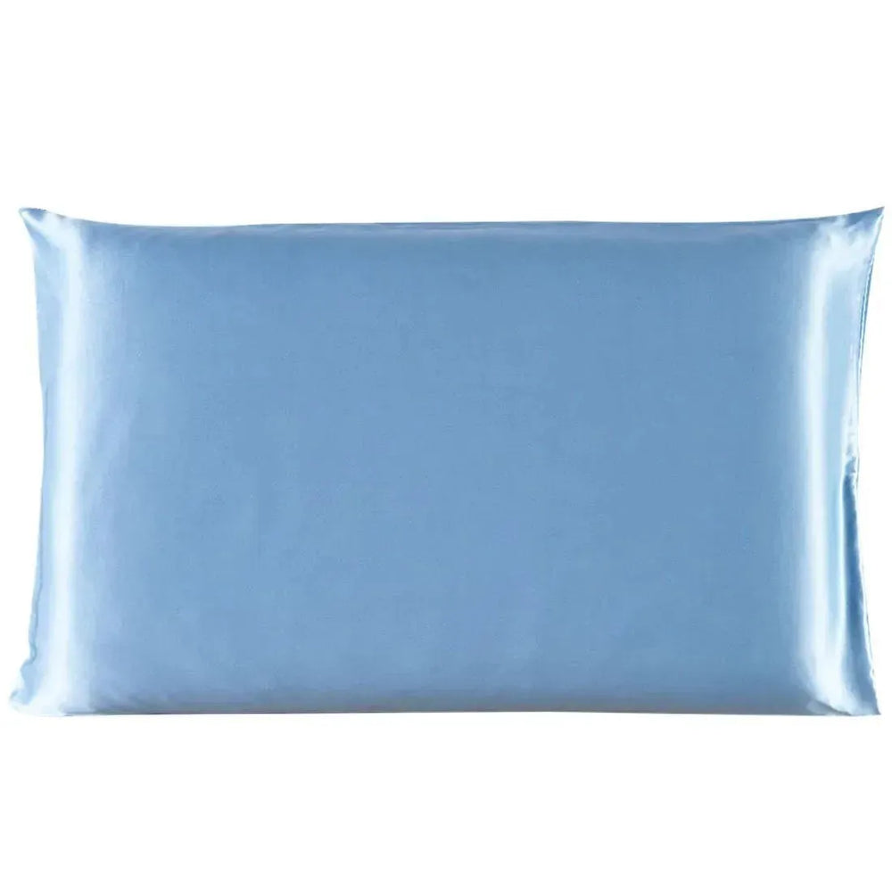 Pillowcase Satin Solid Color Simulation Silk Single Pillowcase Ice Silk Pillowcase - EX-STOCK CANADA
