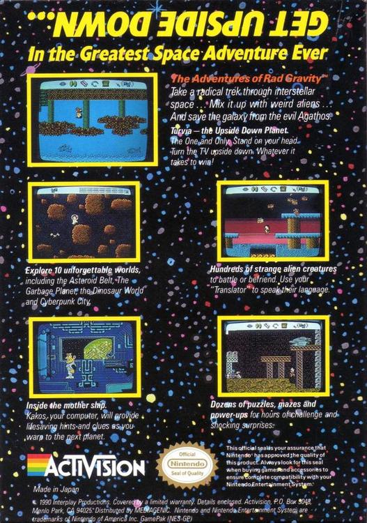 The Adventures of Rad Gravity 