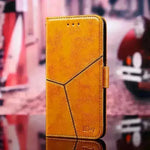 Samsung S10 creative Leather Protective  phone case