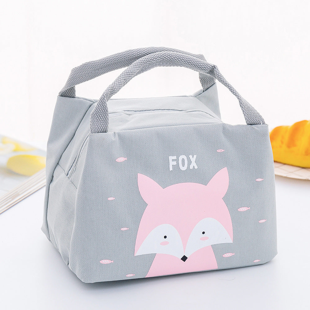 Cartoon Cute Student Insulation Bag Lunch Bag Small Lunch Box Bag EX-STOCK