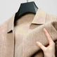 Slim fit Knitted Cardigan sweater For Young Men Workwear for fall Winter - EX-STOCK CANADA