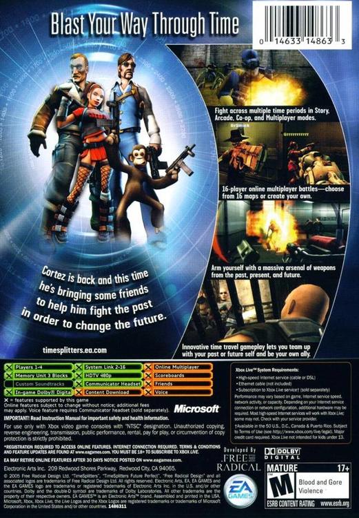 TimeSplitters : Future Perfect 