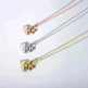 Cute Animal Dog Paw Personalized Custom Projection Necklace - EX-STOCK CANADA