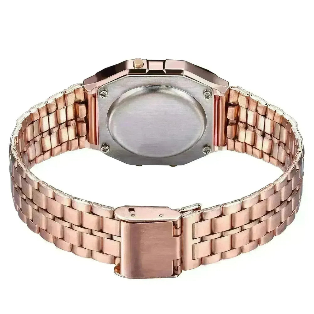 WR F91W Stainless Steel chain Electronic Watch - EX-STOCK CANADA