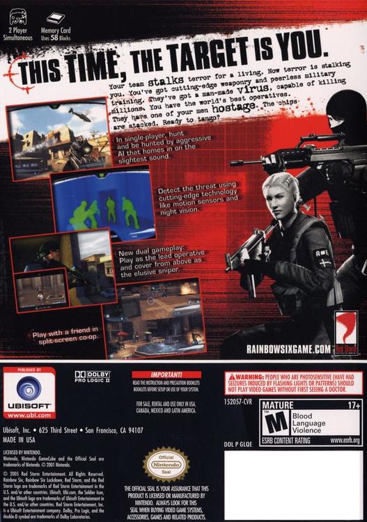 Tom Clancy's Rainbow Six - Lockdown 