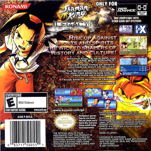 Shonen Jump's Shaman King: Legacy of the Spirits - Soaring Hawk 