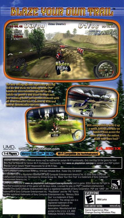 ATV Offroad Fury: Blazin' Trails 