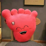 Creative Big Feet Nap Pillow Plush Toys Contented Chang Le - EX-STOCK CANADA