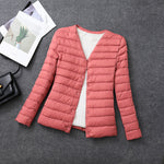 Women's Lightweight Short Inner-wear Round-neck Thermal Jacket - EX-STOCK Canada