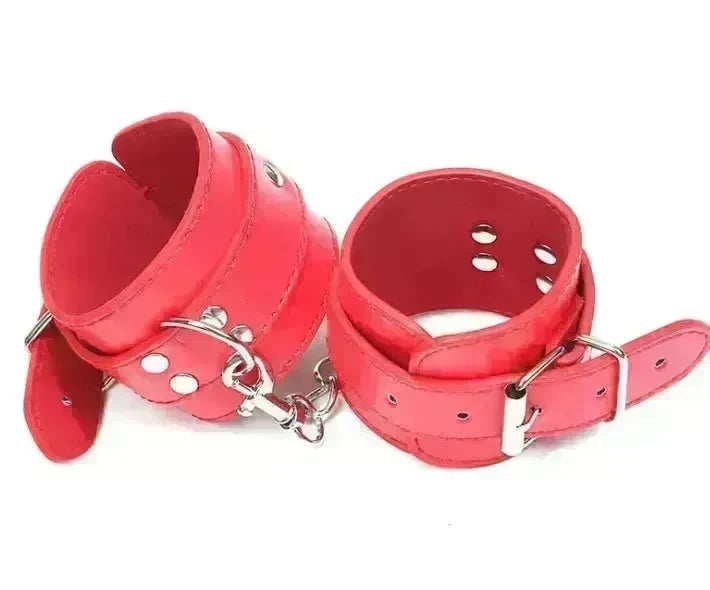 BDSM Handcuffs PU Leather - EX-STOCK CANADA