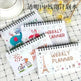 Cartoon tearable week planner - EX-STOCK CANADA