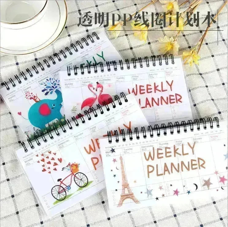 Cartoon tearable week planner - EX-STOCK CANADA